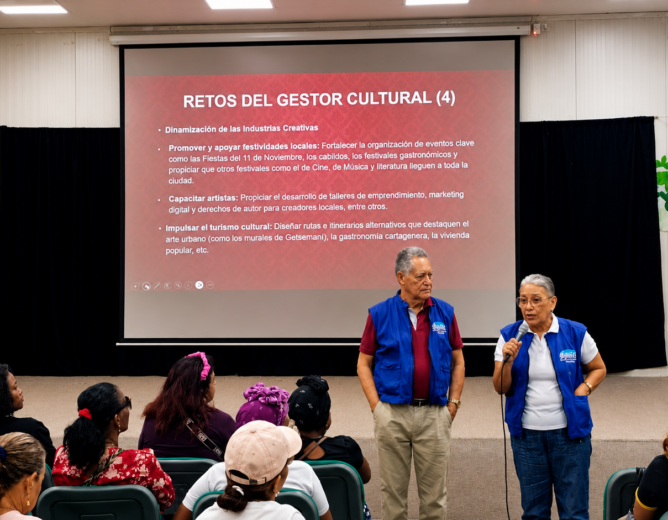 Una mirada profunda al corazón de Cartagena: Gestión Cultural y Patrimonial en el Diplomado “Guardianes de Ángeles Somos”